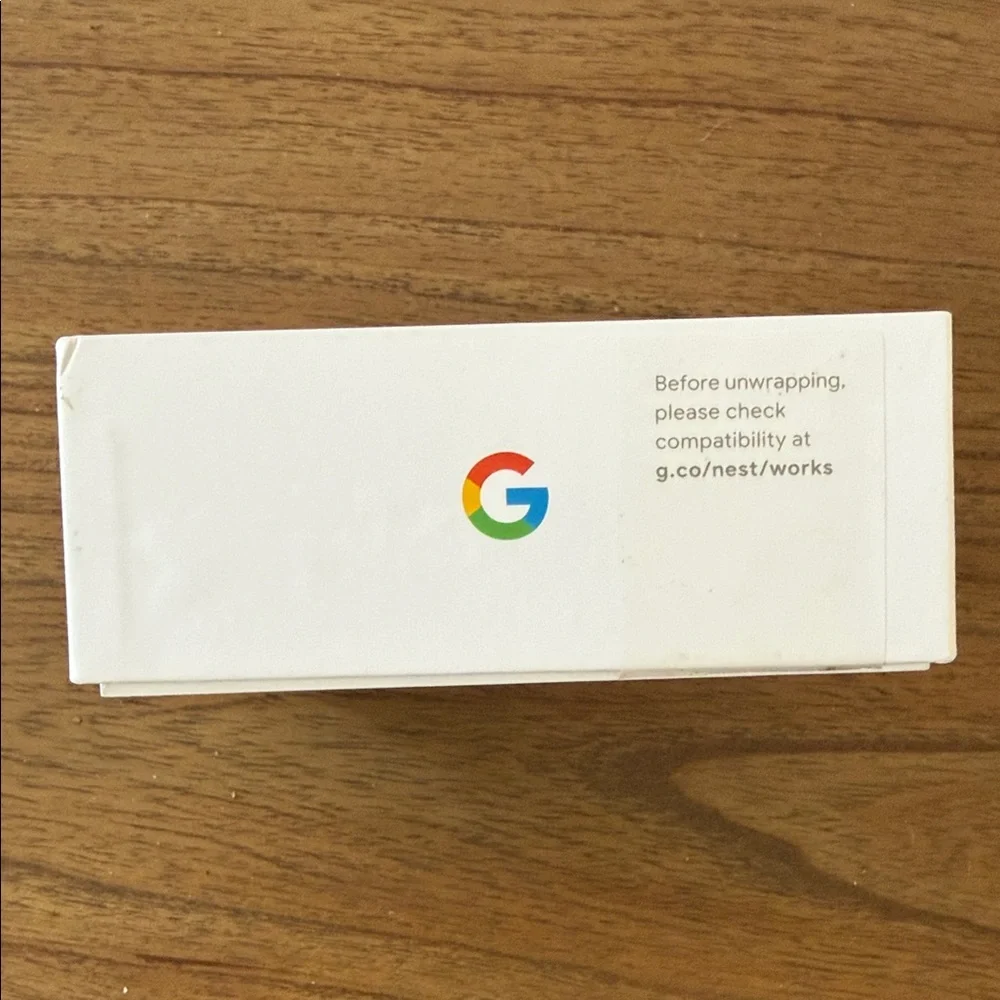 Google Nest Thermostat - Silver